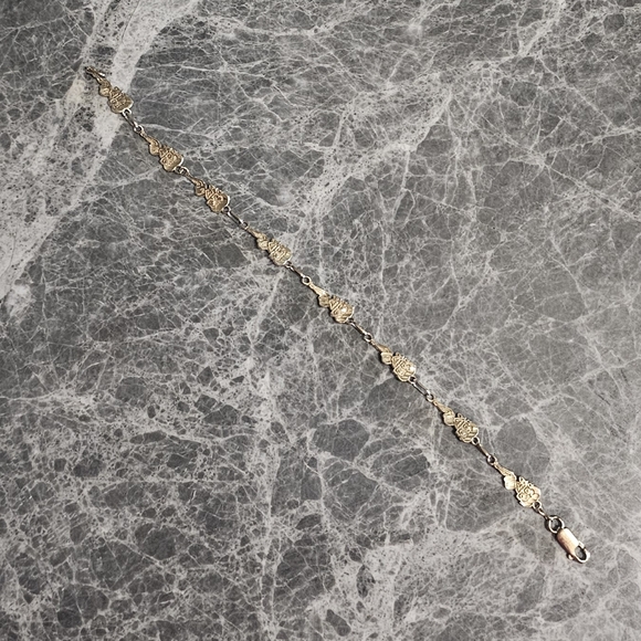 "EXREMLY UNIQUE" ONE OF A KIND BETTY BOOP 10kt Gold Bracelet - Picture 5 of 7